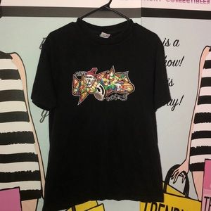 Medium GCS Clothing graffiti T-shirt medium